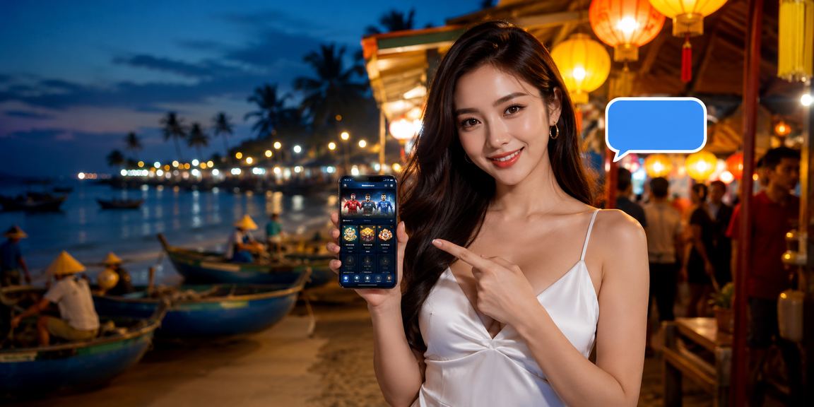 Giao diện di động t55 tại Mũi Né